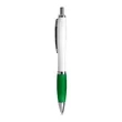 Union Printed - Rio Retractable - White Click Pen   | https://www.bestnamebadges.com