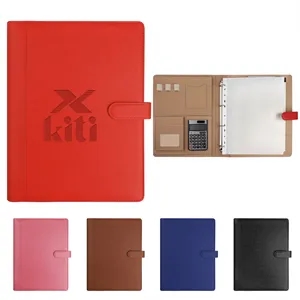A4 Multi function Business Portfolio Folder W/ Calculator