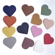 Leather Heart Bookmarks | https://www.bestnamebadges.com