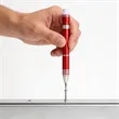 Aluminum Multi Tool Set Pocket Screwdriver W/ Flashlight | https://www.bestnamebadges.com