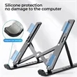 Foldable Laptop Stand | https://www.bestnamebadges.com