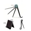 Foldable Desk Cell Phone Stand | https://www.bestnamebadges.com