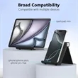 Foldable Desk Cell Phone Stand | https://www.bestnamebadges.com