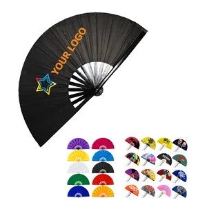 13" Large Folding Clacking Popping Fan