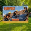 Custom 24" X 36" Yard Signs | https://www.bestnamebadges.com