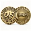 Custom Design Die-Struck Challenge Coin | https://www.bestnamebadges.com