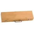 3-Piece Bamboo BBQ Set in Case | https://www.bestnamebadges.com
