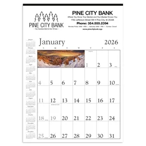 Triumph® Calendars Decorator Memo (White) Calendar | https://www.bestnamebadges.com