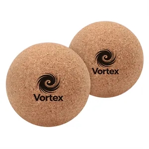 2.4" Cork Massage Ball Yoga For Release
