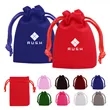 Mini Velvet Drawstring Bag Jewelry Gift Pouch | https://www.bestnamebadges.com