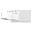 Brushed Aluminum Slip-In Pocket Luggage Tag | https://www.bestnamebadges.com