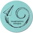 3 3/4" Round Silicone Coasters | https://www.bestnamebadges.com