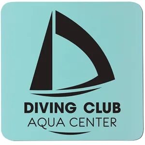 3 3/4" Square Silicone Coasters