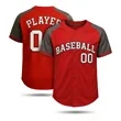 Men's Full Button Sublimated Interlock Baseball Jersey 150G | https://www.bestnamebadges.com