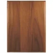 9" x 12" Step-Edge Genuine Walnut Plaque | https://www.bestnamebadges.com