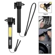 4-in-1 COB Flashlight with Breaker, Cutter & Magnet | https://www.bestnamebadges.com