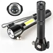 4-in-1 COB Flashlight with Breaker, Cutter & Magnet | https://www.bestnamebadges.com