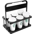 6-Pack Foldable Beverage Delivery Holder | https://www.bestnamebadges.com
