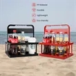 6-Pack Foldable Beverage Delivery Holder | https://www.bestnamebadges.com
