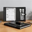 A5 Multi Functional Wireless Charger Notebook W/ Power Bank | https://www.bestnamebadges.com