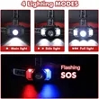 Motion Sensor Zoomable  Bright Head Lamp | https://www.bestnamebadges.com