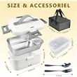 Electric Lunch Box 75W for Car and Home | https://www.bestnamebadges.com