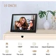 10.1Inch Smart Electronic Photo Album with Remote | https://www.bestnamebadges.com
