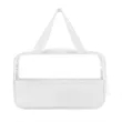 Clear Travel Toiletry Bag With Handle | https://www.bestnamebadges.com