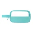 Clear Travel Toiletry Bag With Handle | https://www.bestnamebadges.com