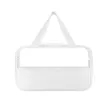 Clear Travel Toiletry Bag With Handle | https://www.bestnamebadges.com