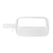 Clear Travel Toiletry Bag With Handle | https://www.bestnamebadges.com