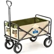 Outdoor Folding Utility Wagon Cart | https://www.bestnamebadges.com