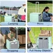 Collapsible Utility Crate with Wheels | https://www.bestnamebadges.com