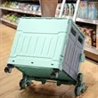 Collapsible Utility Crate with Wheels | https://www.bestnamebadges.com