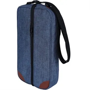 Wine Tote Bag with Cooler Compartment & Picnic Set