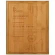8" x 10" Bamboo Plaque | https://www.bestnamebadges.com