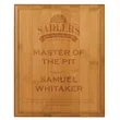 7" x 9" Bamboo Plaque | https://www.bestnamebadges.com