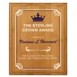 7" x 9" Bamboo Plaque | https://www.bestnamebadges.com
