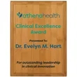 6" x 8" Bamboo Plaque | https://www.bestnamebadges.com