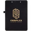 9" x 12 1/2" Leatherette Clipboard | https://www.bestnamebadges.com