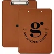 9" x 12 1/2" Leatherette Clipboard | https://www.bestnamebadges.com