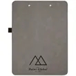 9" x 12 1/2" Leatherette Clipboard | https://www.bestnamebadges.com