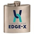 6 oz Stainless Steel Flask | https://www.bestnamebadges.com