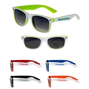 Two Color White Sunglasses