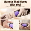 Rechargeable Mini Portable Magnetic 2-in-1 Hand Warmer | https://www.bestnamebadges.com