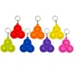 Silicone Push Pop 3 Bubble Keychain | https://www.bestnamebadges.com