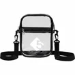 Clear Crossbody Tote | https://www.bestnamebadges.com