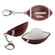 Football SPF15 Lip Moisturizer Keychain | https://www.bestnamebadges.com