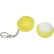 Tennis SPF15 Lip Moisturizer with Keychain | https://www.bestnamebadges.com