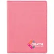 Pink Leatherette Passport Holder | https://www.bestnamebadges.com